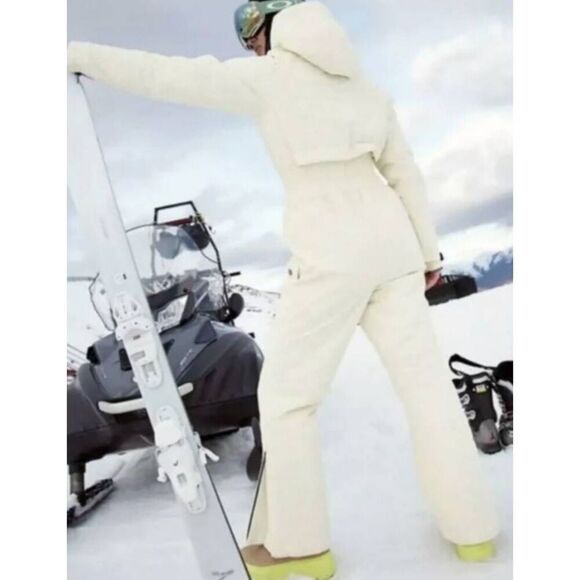 FREE PEOPLE ALL PREPPED SKI SUIT SUN SOFT NWT SIZE XL - Picture 3 of 15